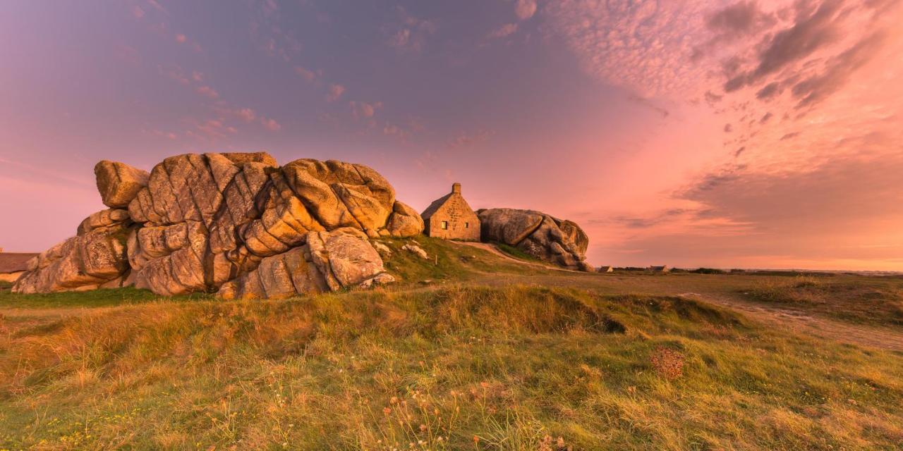 Ty Melen - Charmante Maison Bretonne Proche Mer Plouguerneau Exterior foto