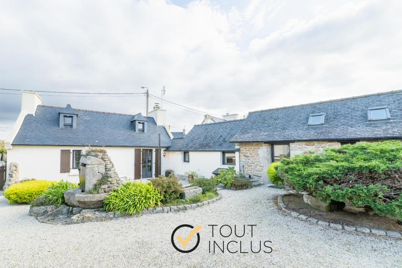Ty Melen - Charmante Maison Bretonne Proche Mer Plouguerneau Exterior foto